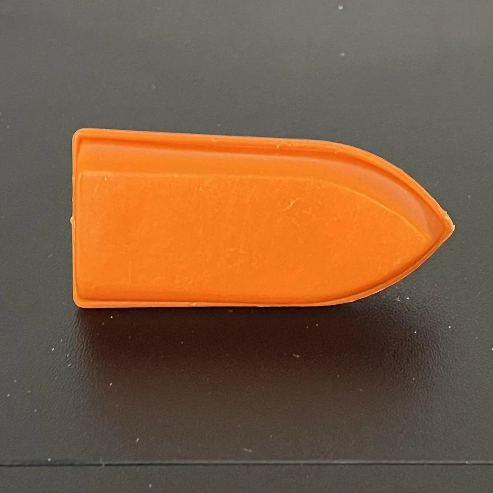 1993 Little Caesars Pizza Meal Prize Orange Boat SS CAESARS Diving Water Toy VTG
